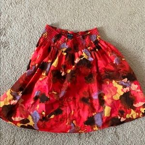 Multi colored skirt